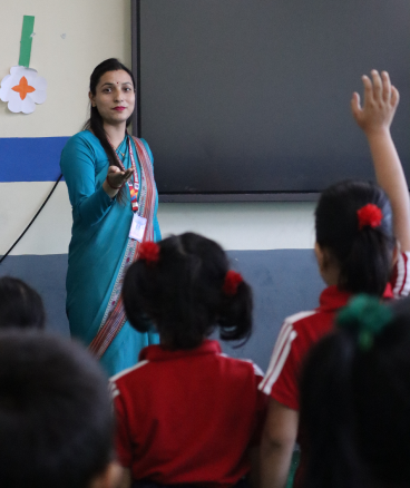 Students in classroom